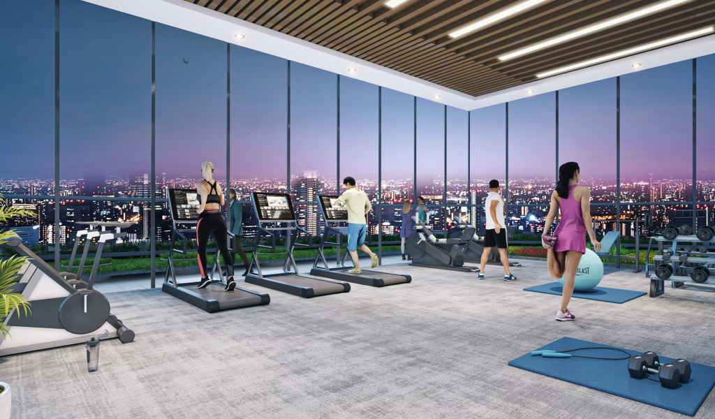 Fully-equipped Gymnasium